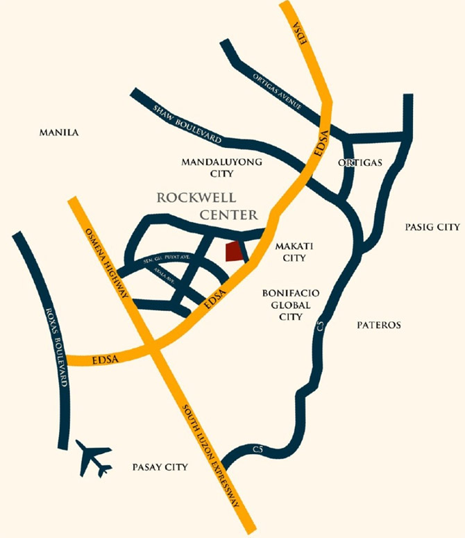 Live Here - Location Map Rockwell