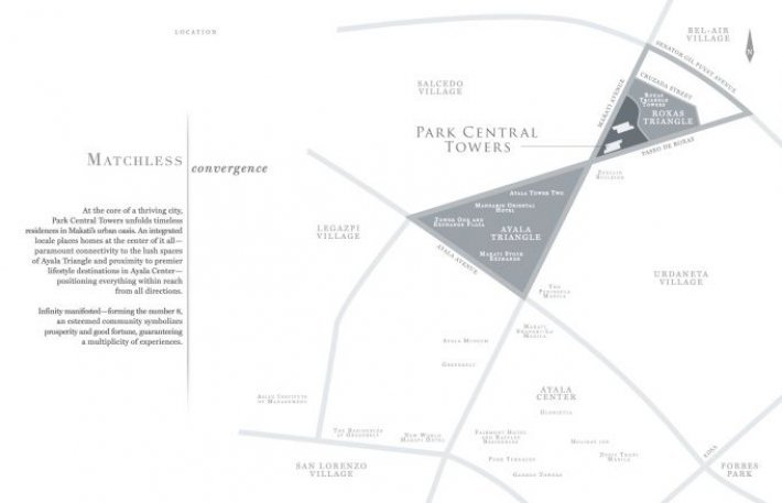 Live Here - Location Map For Park Central