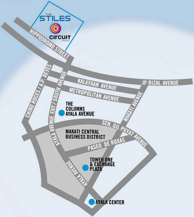 Live Here - Stiles Location Map